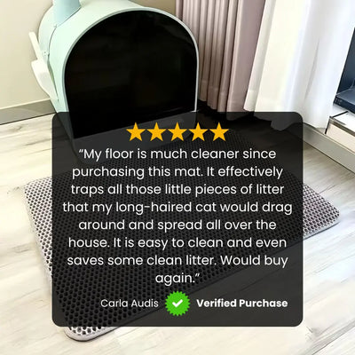 Pawfolia - Mess Free Litter Mat (Buy 1 Get 1 Free)