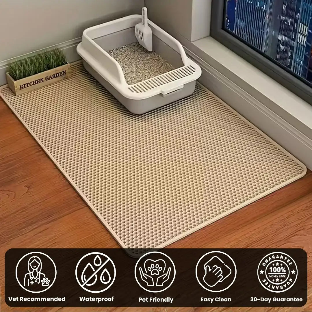 Pawfolia - Mess Free Litter Mat (Buy 1 Get 1 Free)