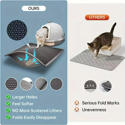 Pawfolia - Mess Free Litter Mat (Buy 1 Get 1 Free)